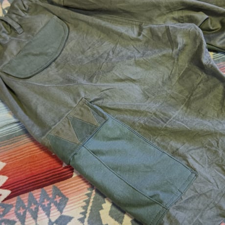 Nasngwam. 『BARBARIAN CARGO SHORTS（OLIVE） Lサイズ』