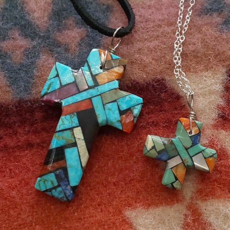 SANTO DOMINGO 『MOSAIC INLAY NECKLACE（J.Reano）』