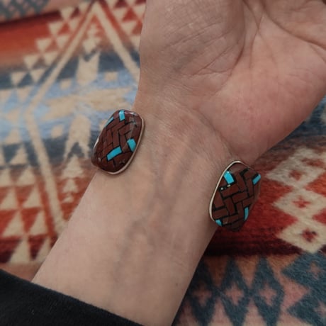 SANTO DOMINGO 『MOSAIC INLAY BANGLE（J.Reano）』
