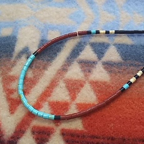 SANTO DOMINGO 『HEISHI NECKLACE "2" （Delbert&Torevia Crespin）』