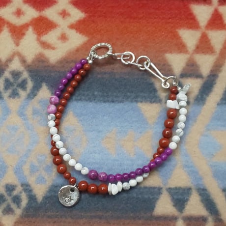 Tsunai Haiya 『COLORFIELD BEADS ANKLET（ビーズアンクレット） B』