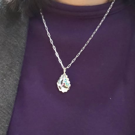 ZUNI 『INLAY NECKLACE（HUMMING BIRD） （S&E Guardian）』