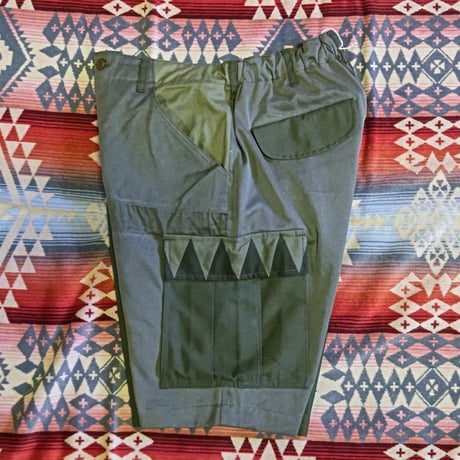 Nasngwam. 『BARBARIAN CARGO SHORTS（OLIVE） Mサイズ』
