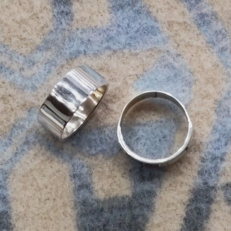 ZUNI 『LAME INLAY RING（WIDE） 21号』 | S K U（スクゥ）