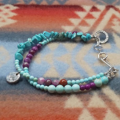 Tsunai Haiya 『COLORFIELD BEADS ANKLET（ビーズアンクレット） Ⅲ』