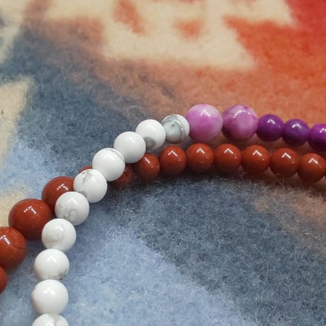 Tsunai Haiya 『COLORFIELD BEADS ANKLET（ビーズアンクレット） B』