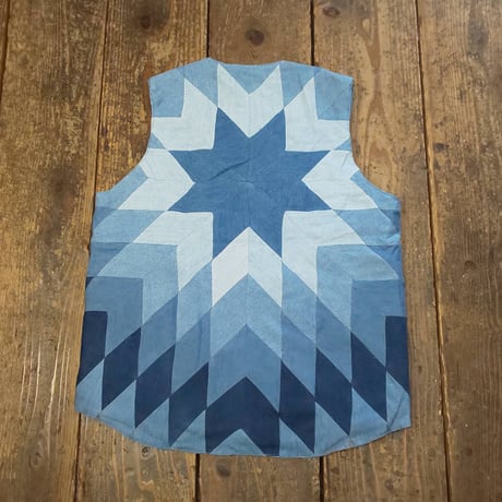 Nasngwam. 『LONESTAR VEST（DENIM）Mサイズ （B）』