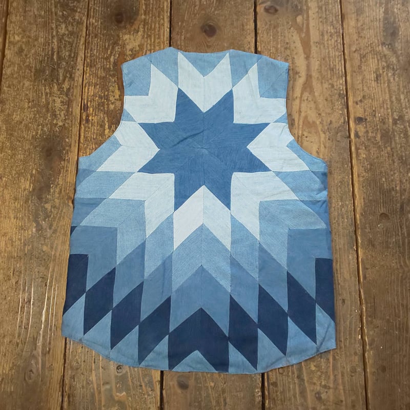 Nasngwam. 『LONESTAR VEST（DENIM）Mサイズ （B）』 | S K