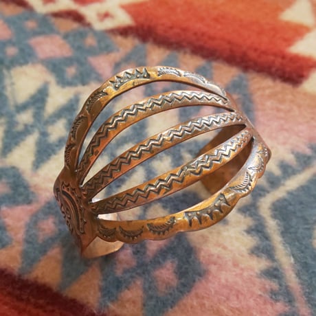 VINTAGE 『40's COPPER BANGLE』