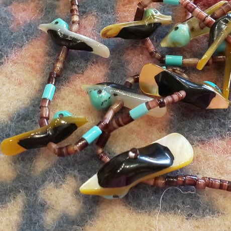 ZUNI 『FETISH NECKLACE （WATER BIRDS）』