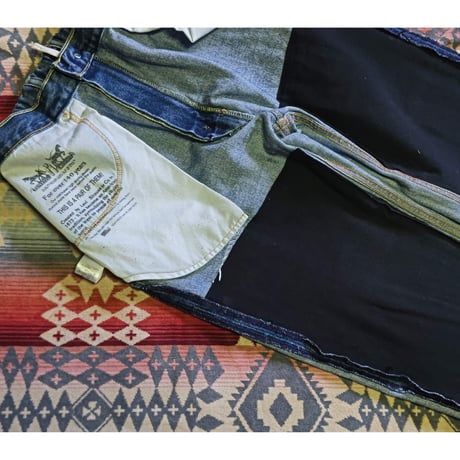 Nasngwam. 『SASHIKO EASY DENIM PANTS（Lサイズ）』