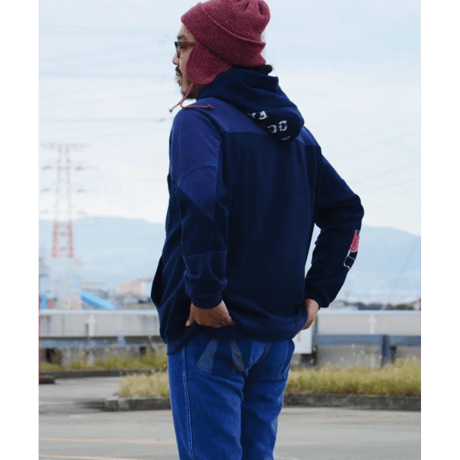 Nasngwam. 『PUZZLE PARKA（NAVY） Lサイズ』