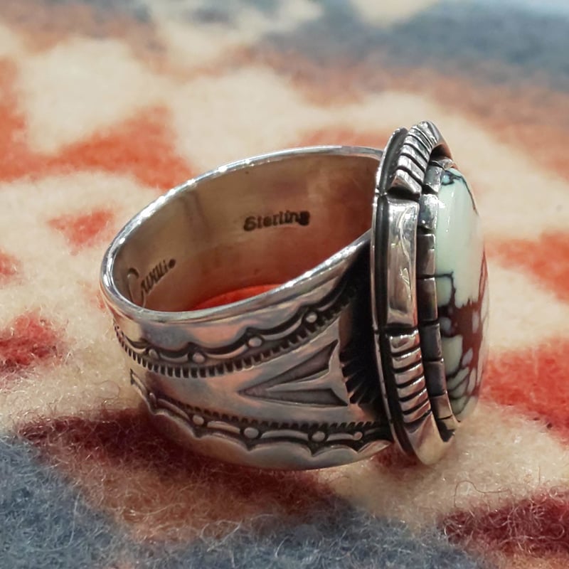 ナバホ族 LENA PLATERO STERLING SILVER RING Lena Platero Jewelry - Etsy