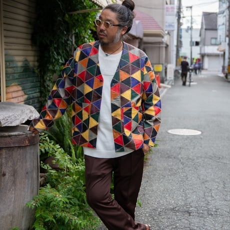 Nasngwam. 『WAILERS LEATHER CARDIGAN（2COLOR） Mサイズ』