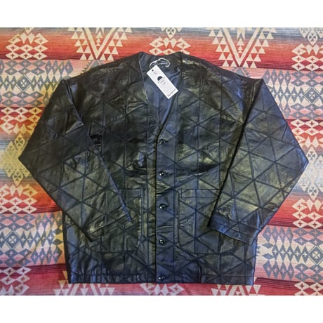 Nasngwam. 『WAILERS LEATHER CARDIGAN（2COLOR） Mサイズ』