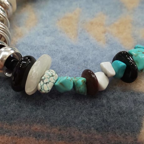 Tsunai Haiya 『COLORFIELD BEADS BRACELET（ビーズブレスレット） Ⅱ （A）』