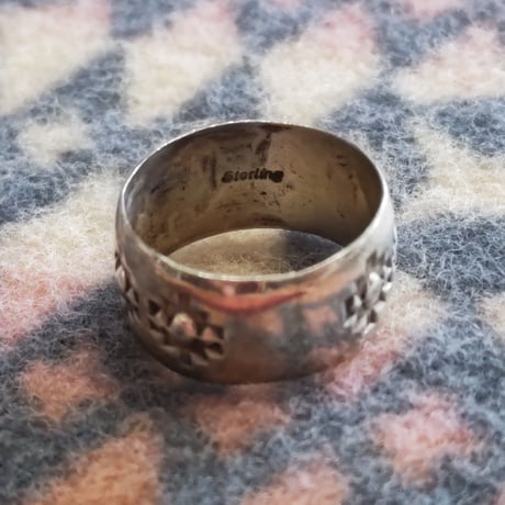 NAVAJO 『925SILVER RING（WIDE）』