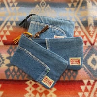 Nasngwam. 『FASTENER POUCH Sサイズ （DENIM）』