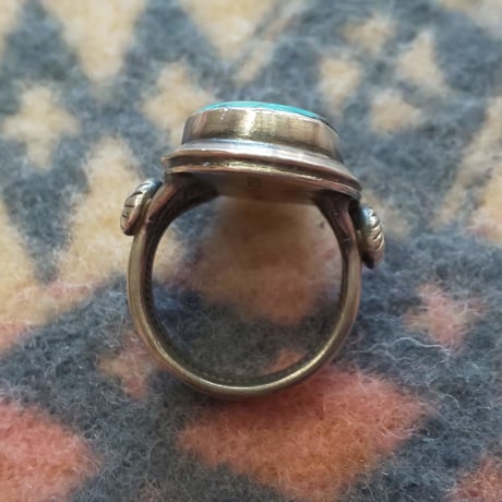 NAVAJO 『TURQUOISE（SKY HORSE） RING （G.Begay）12号』