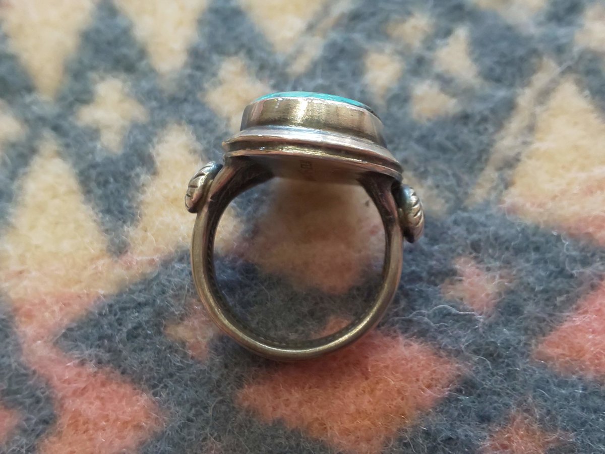 NAVAJO 『TURQUOISE（SKY HORSE） RING （G.Begay）12号』