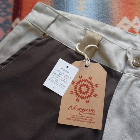 Nasngwam. 『VARIOUS PANTS（BEIGE） Mサイズ』