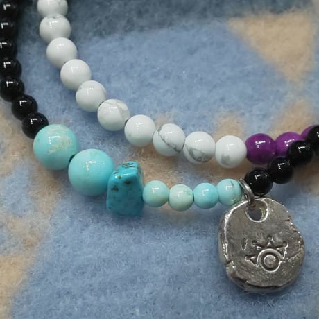 Tsunai Haiya 『COLORFIELD BEADS ANKLET（ビーズアンクレット） A』