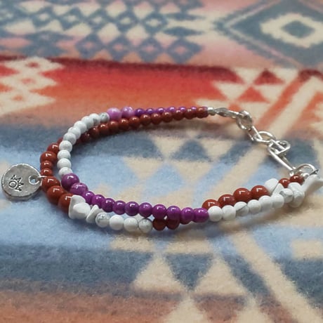 Tsunai Haiya 『COLORFIELD BEADS ANKLET（ビーズアンクレット） B』