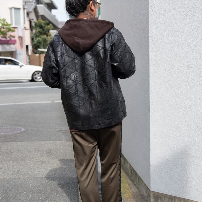 Nasngwam. 『WAILERS LEATHER CARDIGAN(2COLOR) Mサイ Nasngwam. 『WAILERS LEATHER CARDIGAN(2COLOR) Mサイ