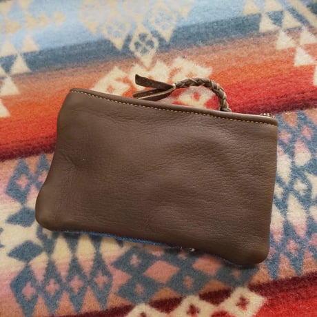 Nasngwam. 『FASTENER POUCH Sサイズ （DENIM）』