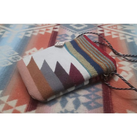Nasngwam.×EARLY MORNING 『CONNECT POUCH（PENDLETON） B』