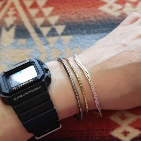 NAVAJO 『LIQUID SILVER BRACELET』