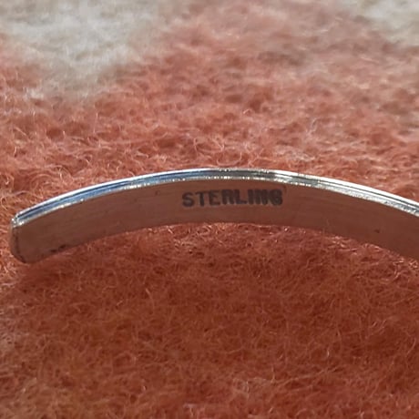 NAVAJO 『925SILVER NARROW BANGLE（FLAT）』