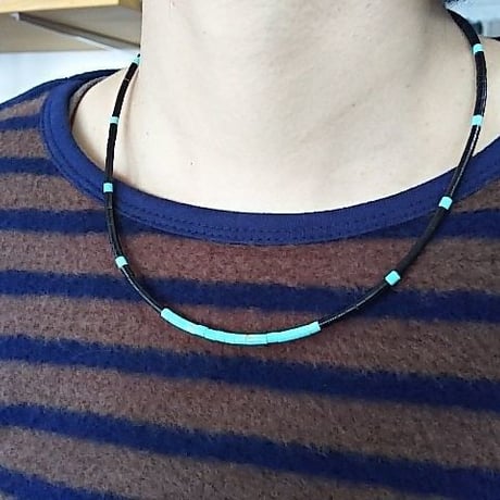 SANTO DOMINGO 『HEISHI NECKLACE "2" （Delbert&Torevia Crespin）』
