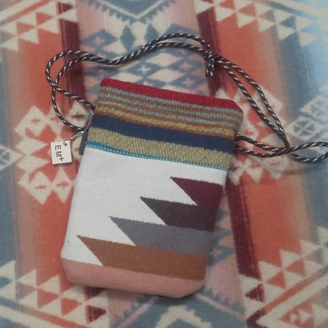 Nasngwam.×EARLY MORNING 『CONNECT POUCH（PENDLETON） B』