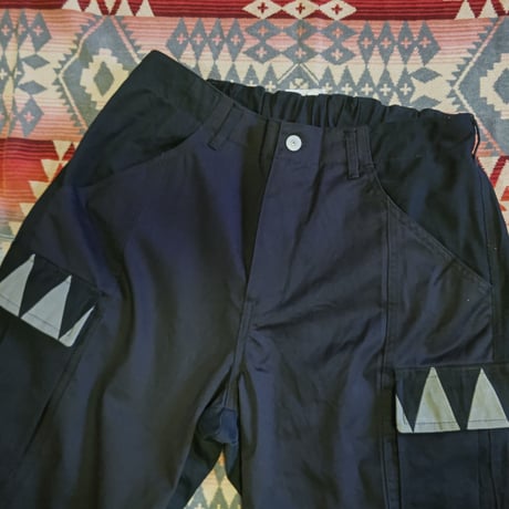 Nasngwam. 『BARBARIAN CARGO SHORTS（BLACK） Lサイズ』