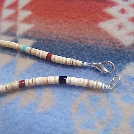 SANTO DOMINGO 『HEISHI NECKLACE "4"（Delbert&Torevia Crespin）』