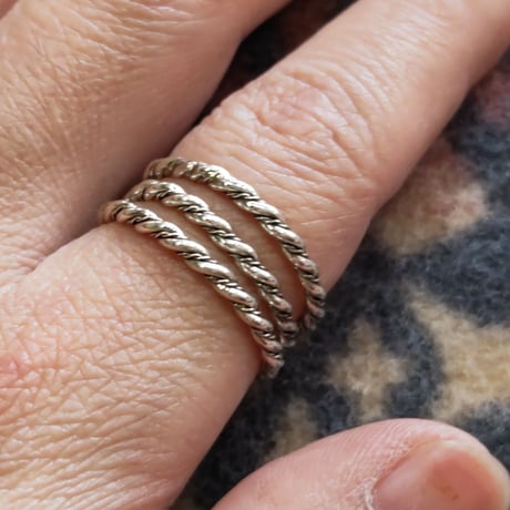 NAVAJO 『925SILVER RING（NARROW TWIST）』