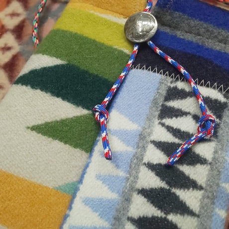 Nasngwam.×EARLY MORNING 『CONNECT POUCH（PENDLETON） D』