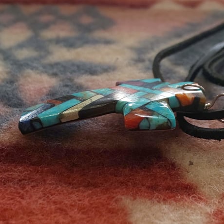 SANTO DOMINGO 『MOSAIC INLAY NECKLACE（J.Reano）』