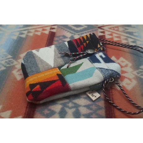 Nasngwam.×EARLY MORNING 『CONNECT POUCH（PENDLETON） B』