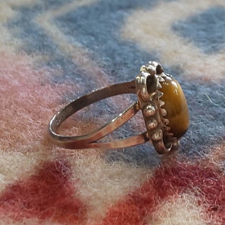 NAVAJO 『TIGER EYE RING 14号』