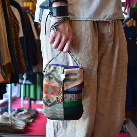 Nasngwam.×EARLY MORNING 『CONNECT POUCH（PENDLETON） D』