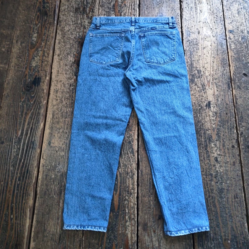 ナスングワム Nasngwam ヴィンテージ加工ジーンズ デニムパンツ Nasngwam ナスングワム | SASHIKO EASY DENIM PANTS 刺子