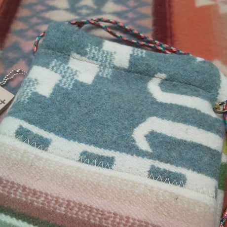 Nasngwam.×EARLY MORNING 『CONNECT POUCH（PENDLETON） D』