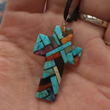 SANTO DOMINGO 『MOSAIC INLAY NECKLACE（J.Reano）』