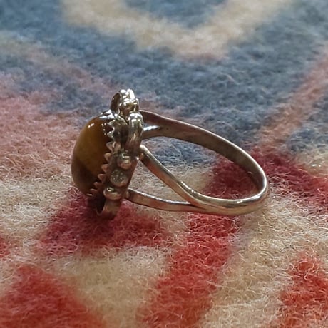 NAVAJO 『TIGER EYE RING 14号』