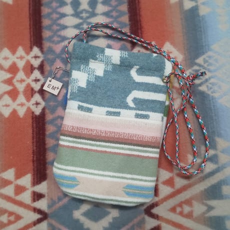 Nasngwam.×EARLY MORNING 『CONNECT POUCH（PENDLETON） D』