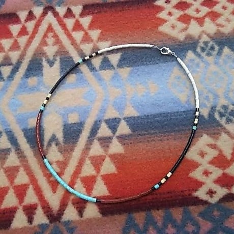 SANTO DOMINGO 『HEISHI NECKLACE "2" （Delbert&Torevia Crespin）』