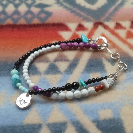 Tsunai Haiya 『COLORFIELD BEADS ANKLET（ビーズアンクレット） A』