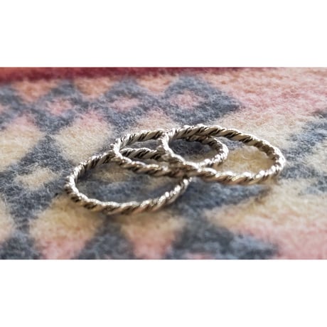 NAVAJO 『925SILVER RING（NARROW TWIST）』
